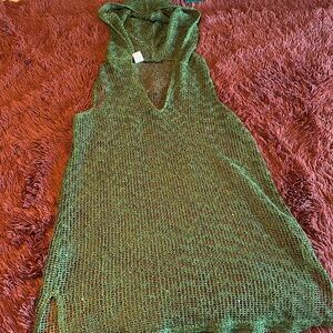 La Blanka Mesh Sequin Cover Up